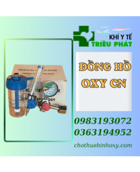 Đồng hồ oxy công nghiệp tiện lợi