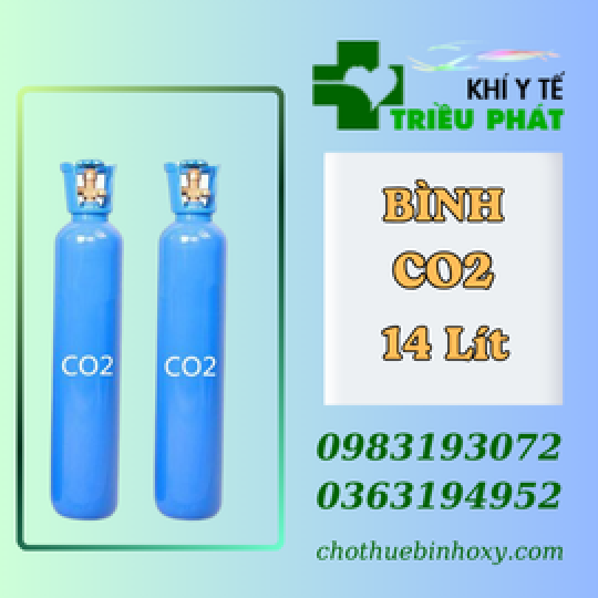 BÌNH KHÍ CO2 14 LÍT 