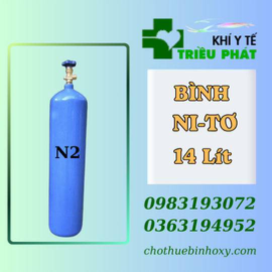 BÌNH KHÍ NITƠ 14 LÍT