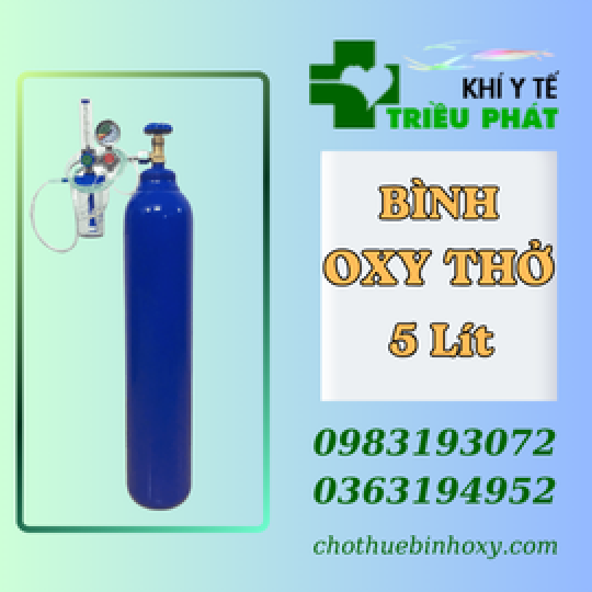 Bình khí oxy 9 lít 